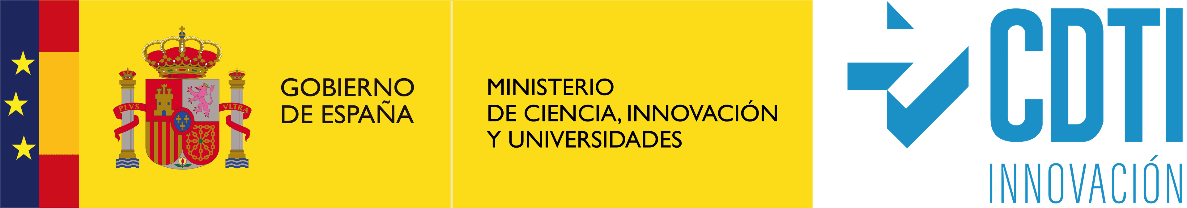 Gobierno de España · Ministerio de Ciencia, Innovación y Universidades · CDTI Innovación